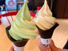 元气顶瓜瓜蜜瓜双旋圣代-肯德基(新昌海洋城店)