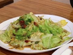 干煸大头菜-渔记熏肉大饼