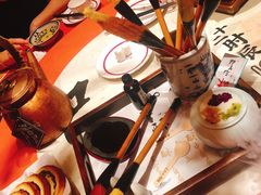 五彩毛笔酥-长安大牌档之西安博物院文化餐厅(中贸店)