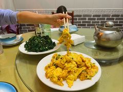 特色炒柴鸡蛋-金台阶鱼馆(于桥水库店)