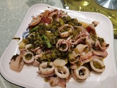 酸菜炒鱿鱼-温岭人家(红花北路店)