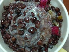 红豆炼乳刨冰-梁子刨冰王&梁小糖(王顶堤店)