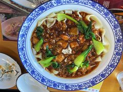 茄子肉丁打卤面-八次方密云水库鱼粘卷子·熏鸽子·农家菜