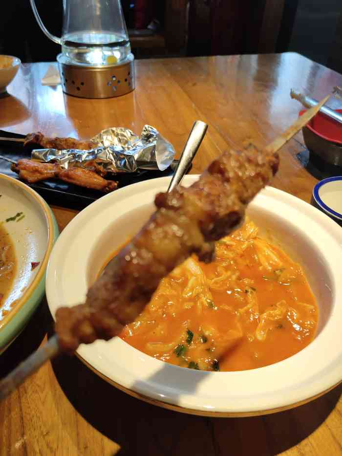 晋鲁味道-"山东和山西菜的集合在保定来说味道还算可.