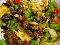 -歹歹的加个面过油肉拌面