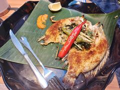 傣族香茅草烤鱼-雀舞云南菜(乐客城店)