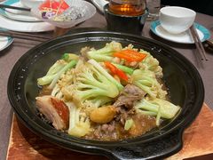 烧鹅焖花菜-长禧家.珑厨(东风东路店)