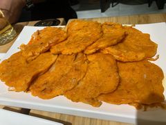 鱿鱼土豆泡菜饼-山海珍味韩国料理(奥城店)