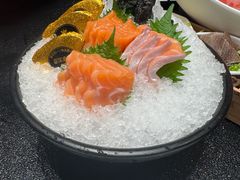 三文鱼鹅肝拼盘-海月轩海鲜豆捞(紫金塔店)