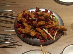 -街角等你.大连海鲜烧烤.经典铁板海鲜串(西安路店)