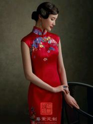 -藤薰定制中式嫁衣礼服旗袍店