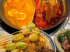-热火朝天鲜切牛肉火锅(南强街巷店)