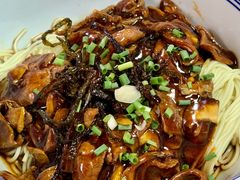 蛤蜊猪肝葱油拌面-沪西老弄堂面馆(定西路店)