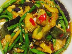 豆角茄子烧腐竹-翁家大院(西美·五洲天地店)