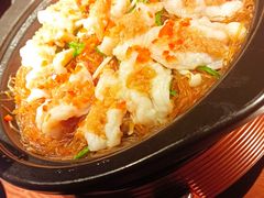 蒜蓉粉丝虾-绿茶餐厅(石家庄万象城店)