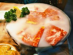 -明洞阿姨·韩式酱蟹烤肉·创意料理(三元桥店)