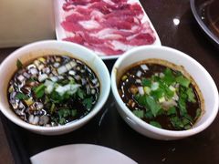 左边是涮料，右边是爆料-金生隆(六铺炕店)