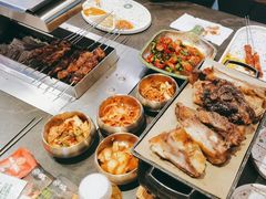 -河坝烧烤串城(金达莱店)