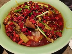 招牌水煮蛙-绿茶餐厅(崇文门新世界店)