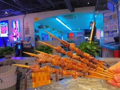 羊肉串-马路牙子地桌烤肉(工体店)