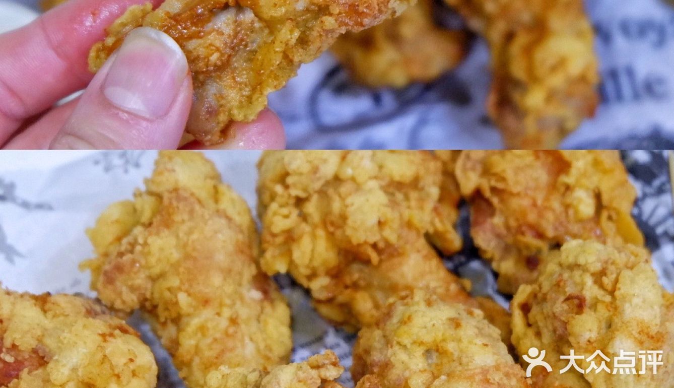 脆皮炸鸡，外酥里嫩多汁