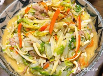 包春卷最搭的蔬菜: 黄芽菜(不能用白菜,会出水