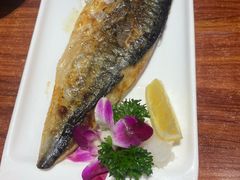 盐烤秋刀鱼-大吉鲜鱼料理自慢(维也纳大厦店)