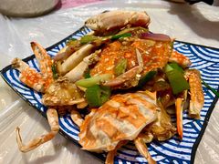 姜葱炒蟹-桥东喜碧海鲜街(水东街店)