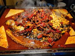 -探鱼·鲜青椒爽麻烤鱼(东城万达广场店)