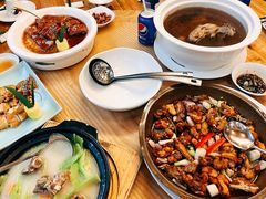 铜盘焗走地鸡-德胜轩正宗顺德菜(宝安沙井会展中心店)