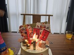 -芒果与甜纯动物奶油蛋糕&甜品台定制