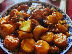 红烧日本豆腐-北大地皖峰饭馆