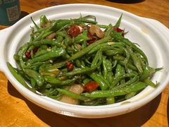 沙煲扁豆丝-锦小馆(安贞店)
