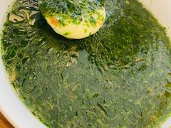 荠菜干贝水划蛋-大牌大·传统杭帮菜(湖滨店)