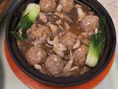 鸡菇牛肉丸-长春观斋补堂素菜馆