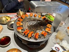 -草家酱蟹炭火烤肉店(珲春南路一店)