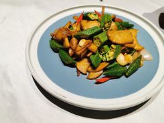 秋葵炒杏鲍菇-百富源·海鲜辽菜(浑河堡店)