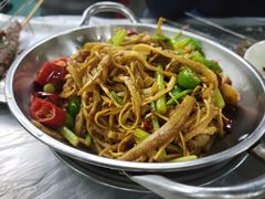 干锅脆竹笋炒牛肚-小民大排档(马场角横路店)