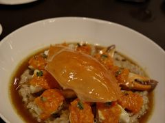 和乐蟹蒸手剁肉饼-广州文华东方酒店·江-由辉师傅主理