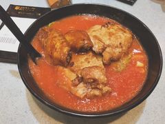 番茄浓汤鸡翅猪扒通粉-华嫂冰室(尖沙咀店)