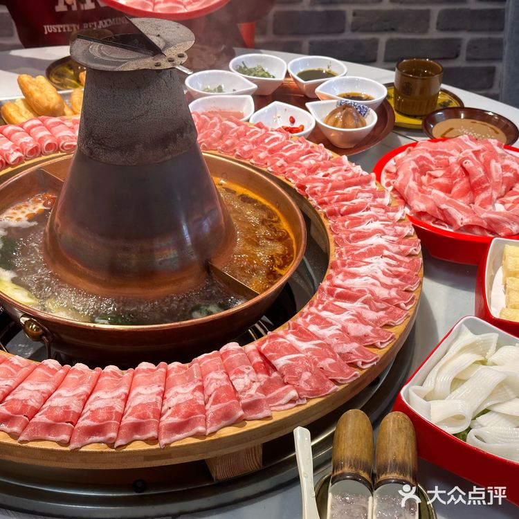 人均50就能吃地道铜火锅涮羊肉吃到撑！！
