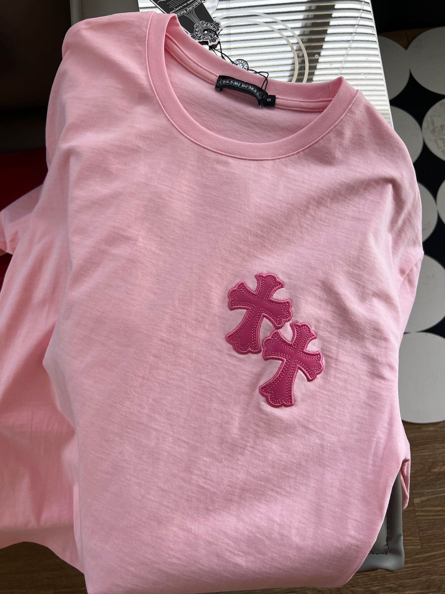 奶呼呼的chormehearts克罗心t恤