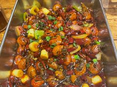 炒虾尾-福苗小骆驼烧烤(莲湖路店)