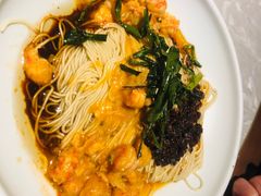 菌菇小龙虾拌面-松鹤面馆·古法焖肉面(观前店)