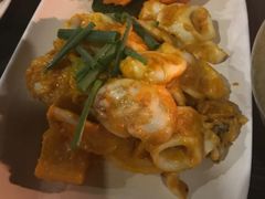 咸蛋黄鱿鱼-Rimpa Lapin悬崖餐厅