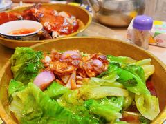 红葱头淋生菜-桃姐农庄老字号(从化温泉店)