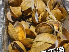 清水煮丹东黄蚬子-金太阳海鲜烧烤·本地人餐厅(星海公园店)