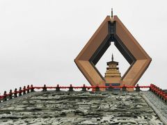 -法门文化景区-合十舍利塔