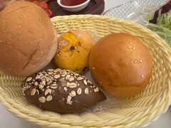 黄油什锦面包蓝-莫斯科餐厅