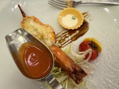 奶汁烤大虾-莫斯科餐厅